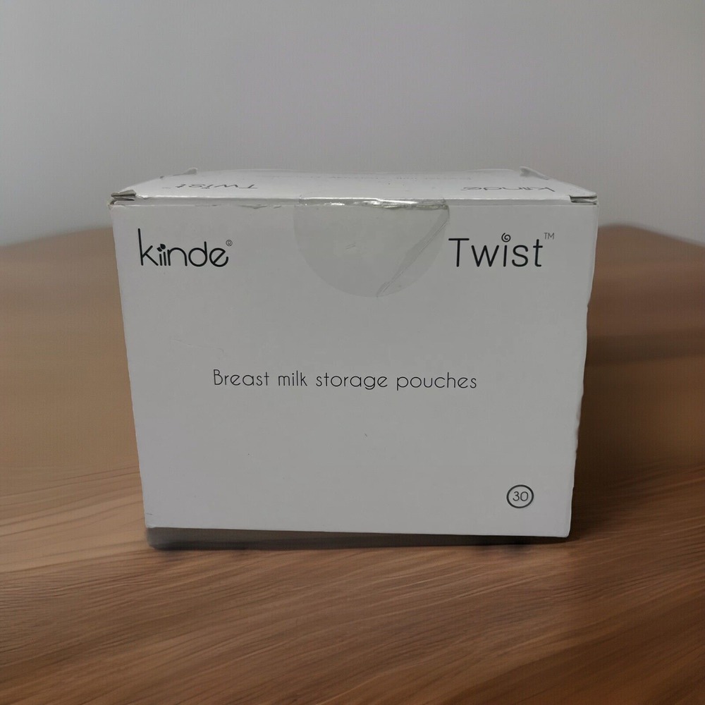 Kiinde Twist Breast Milk Bag/ Storage Pouches Singles 6oz Each 21 Count Open Box